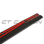 VW GOLF MK8/MK8.5 R CARBON FIBRE SIDE SKIRTS - CT DESIGN
