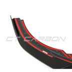 VW GOLF MK8 R 2020+ CARBON FIBRE SPLITTER - CT DESIGN