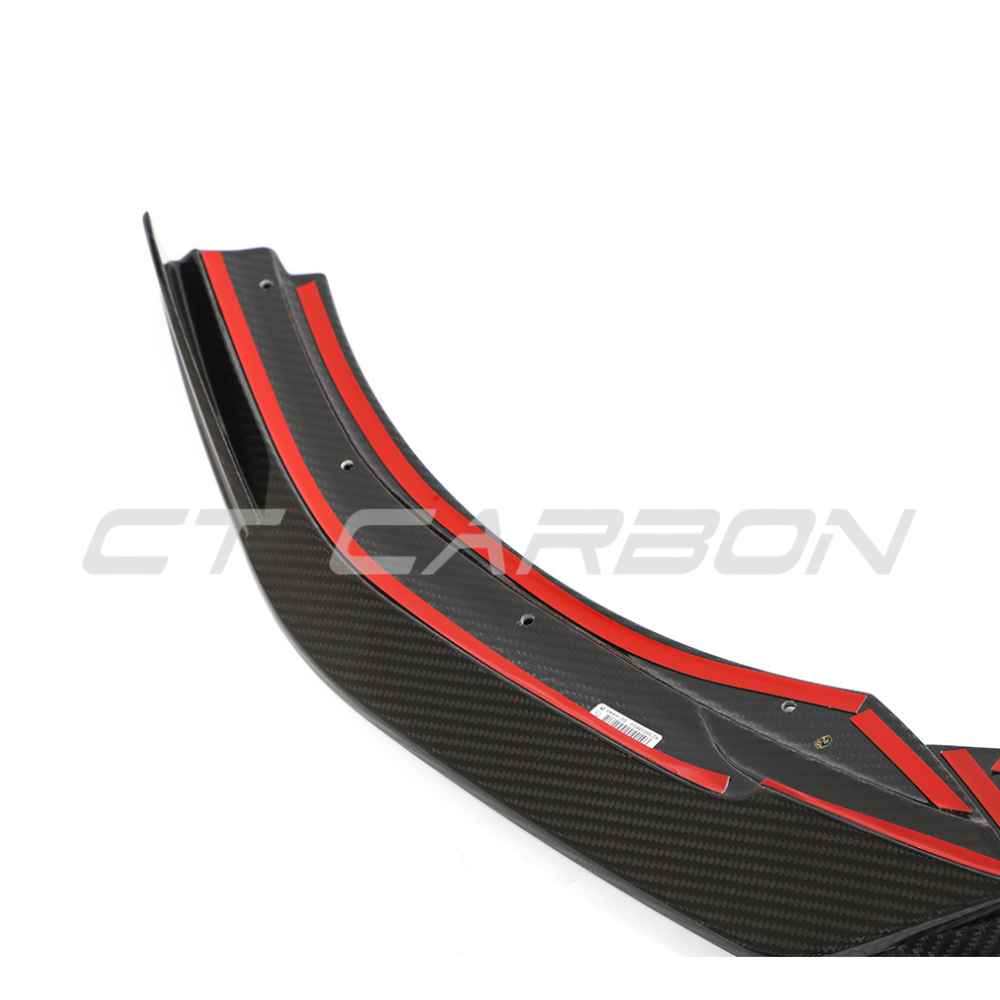 VW GOLF MK8 R 2020+ CARBON FIBRE SPLITTER - CT DESIGN