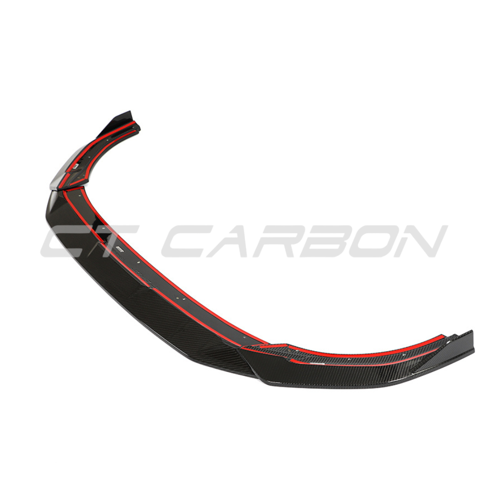 VW GOLF MK8 R 2020+ CARBON FIBRE SPLITTER - CT DESIGN