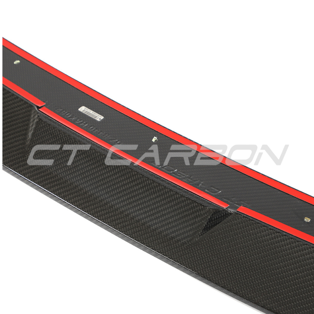 VW GOLF MK8 R 2020+ CARBON FIBRE SPLITTER - CT DESIGN