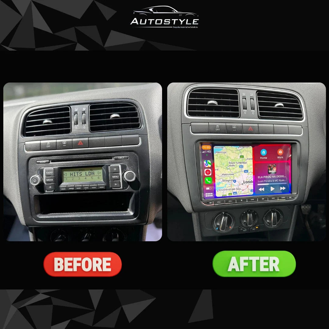 VW / Seat / Skoda UNIVERSAL Apple Carplay / Android Auto 9" Stereo Upgrade