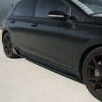 VW GOLF MK8/MK8.5 R/CS CARBON FIBRE SIDE SKIRTS - CT DESIGN