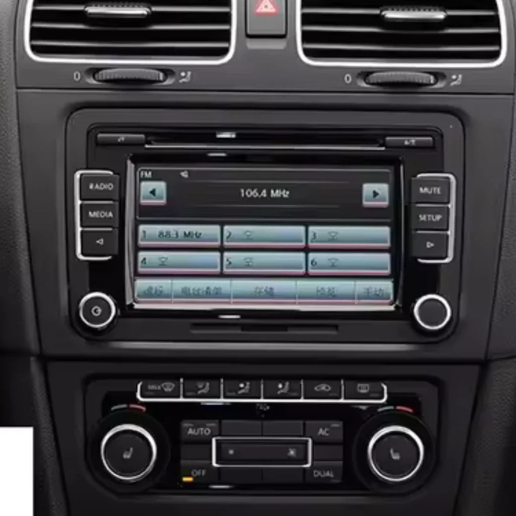 VW Golf Mk6 Apple Carplay / Android Auto 9" Stereo Upgrade RHD