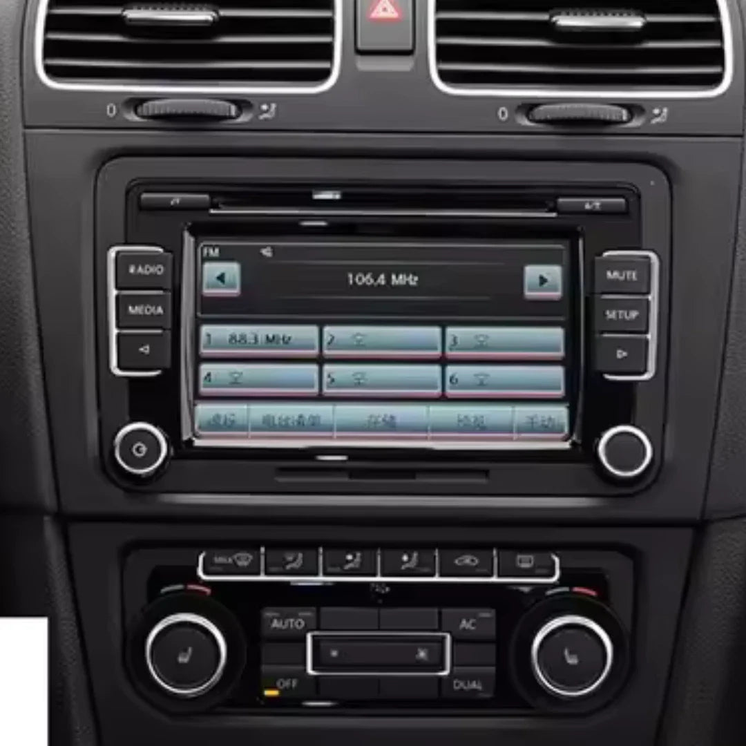VW Golf Mk6 Apple Carplay / Android Auto 9" Stereo Upgrade RHD
