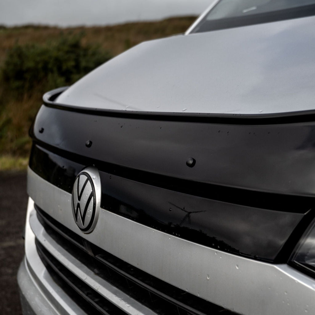 VW Transporter T7 2024 On STX Bonnet Guard Protector – Black