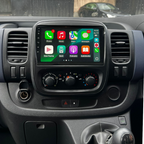 Vauxhall Opel Vivaro Renault Trafic Apple Carplay / Android Auto 9" Stereo Upgrade