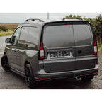 Rear Bumper Splitter in Gloss Black For Volkswagen Caddy MK5 2021+