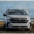 Front Splitter Lip In Gloss Black For Volkswagen Transporter T7 2025 on