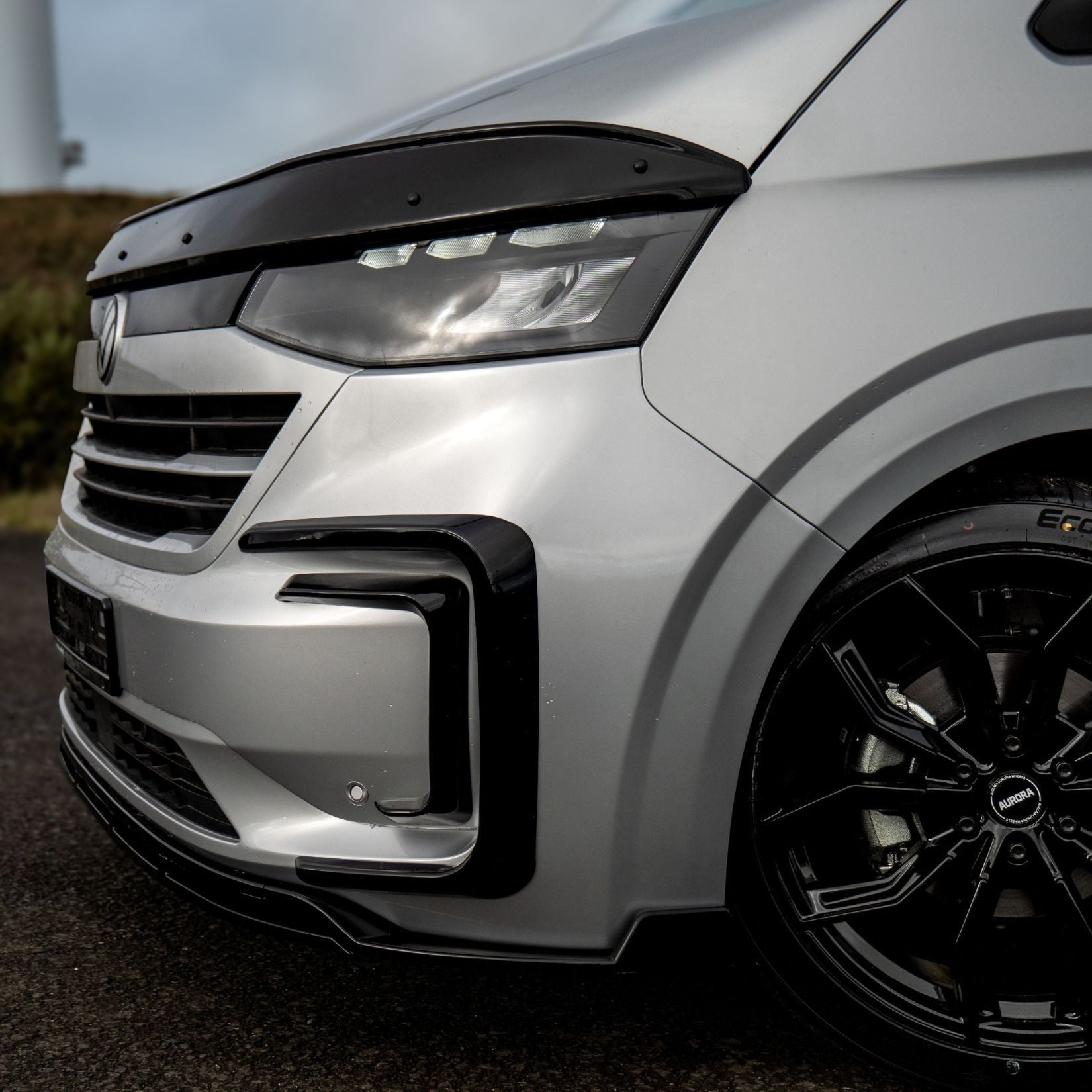Volkswagen Transporter T7 2025 on Inner Canard Loops In Gloss Black
