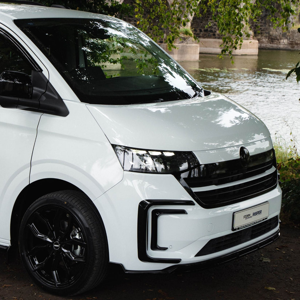 V1 Premium Aero Kit In Gloss Black For Volkswagen Transporter T7 SWB 2025 on