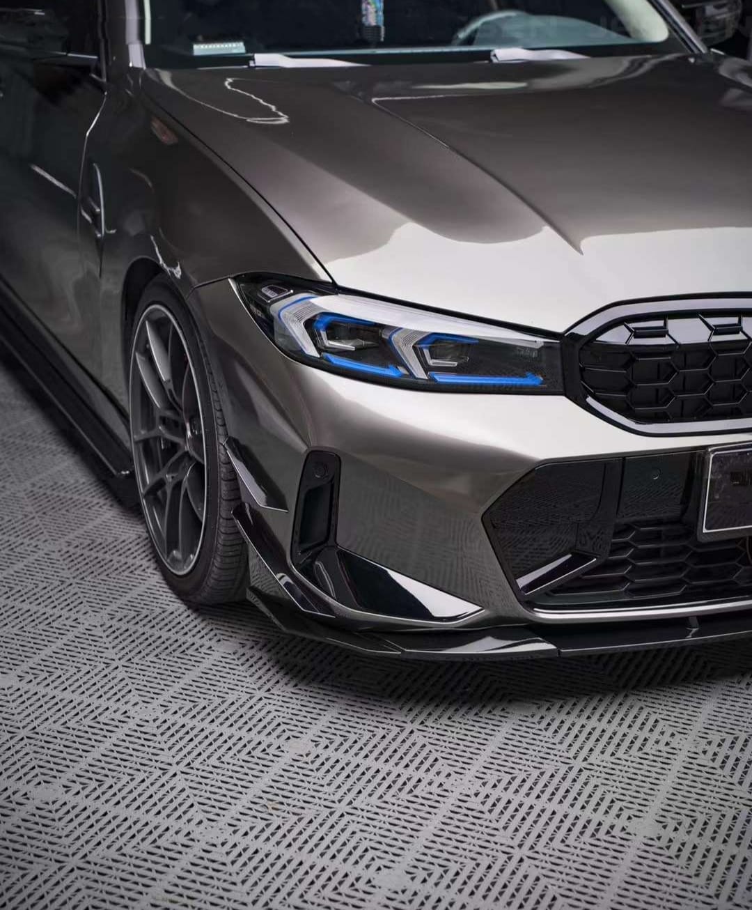 VTEN - BMW 3 SERIES G20 LCI 2023+ FRONT LIP ABS GLOSS BLACK