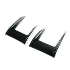 BMW F40 1 SERIES 2019-2024 GLOSS BLACK FRONT CANARDS