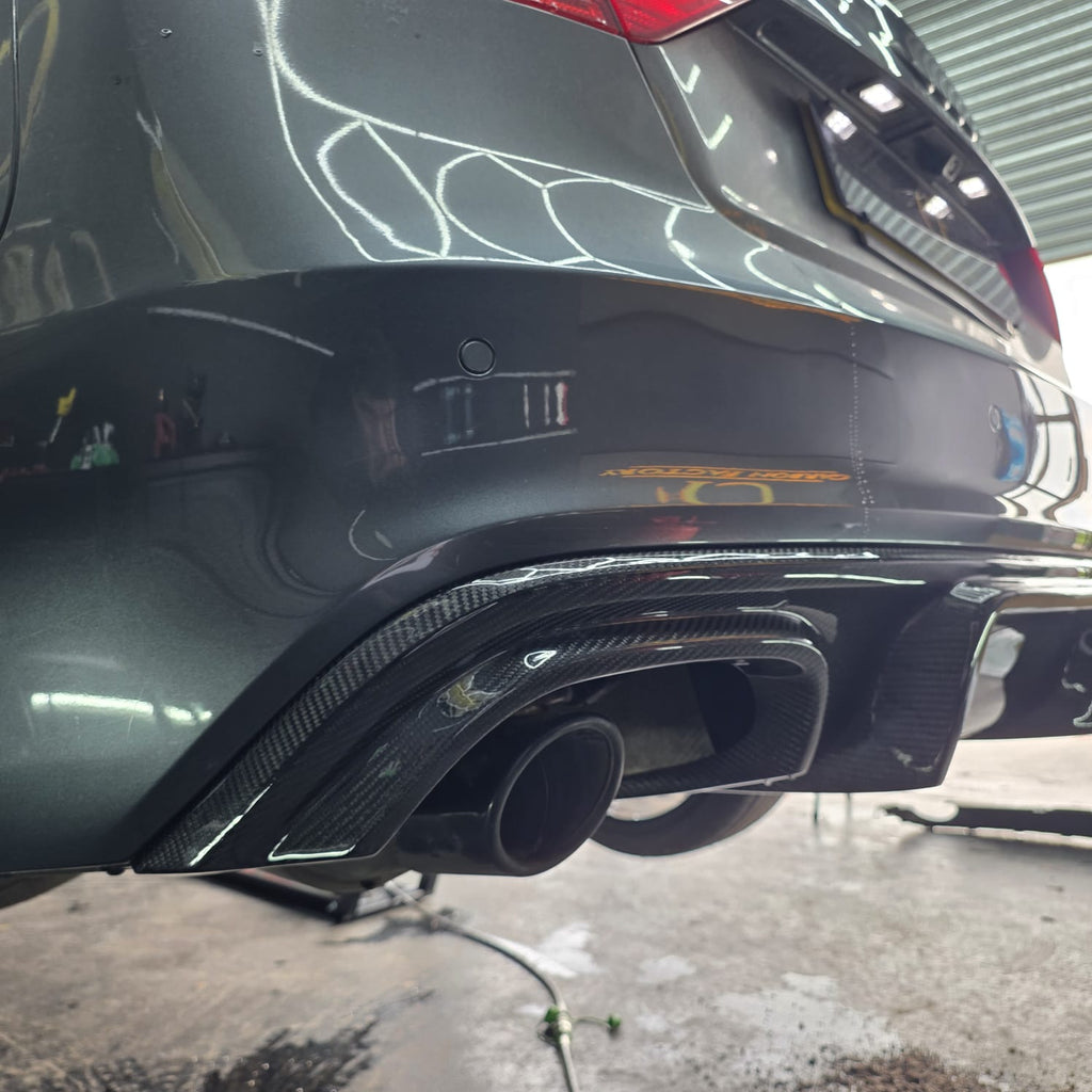 RS Style Carbon Fibre Rear Diffuser for Audi B8.5 S5 & A5 S Line 11-16