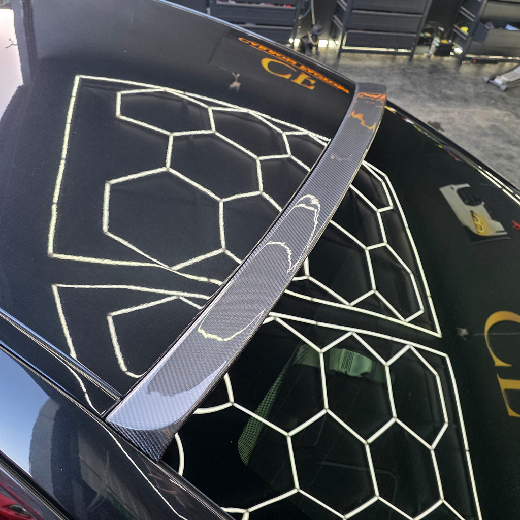 Carbon Fibre Roof Spoiler for BMW 6 Series F06 F12 F13 inc M6 11-18