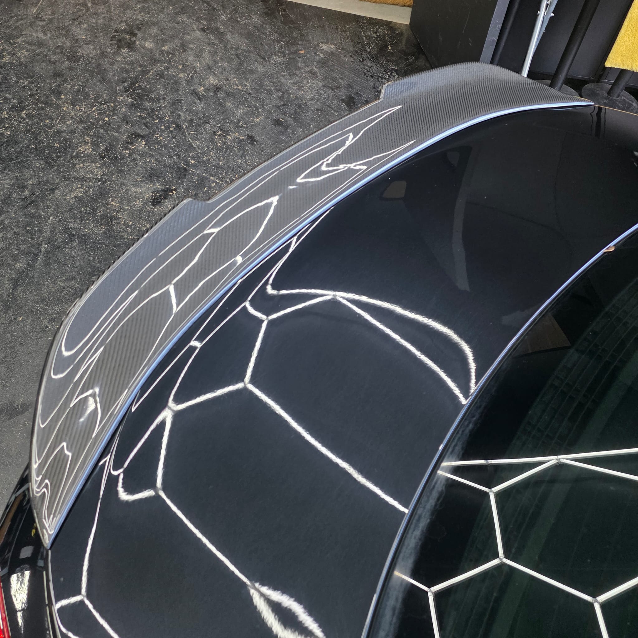 PSM Style Carbon Fibre Boot Spoiler for BMW 6 Series F06 F13 inc M6 11-18