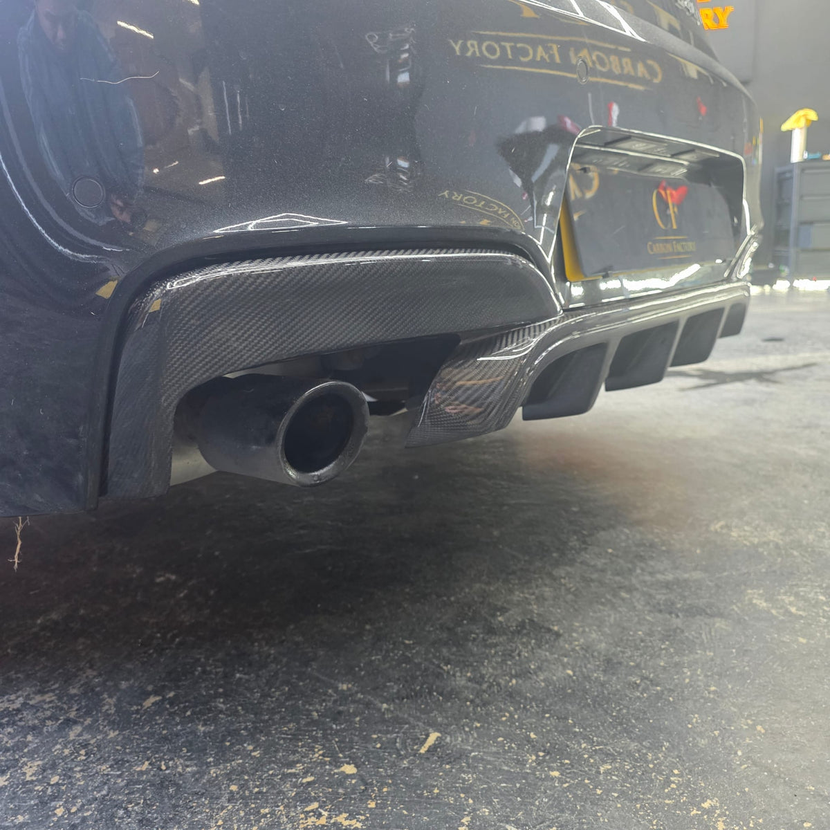 MP Style Carbon Fibre Rear Diffuser for BMW F06 F12 F13 6 Series 12-16
