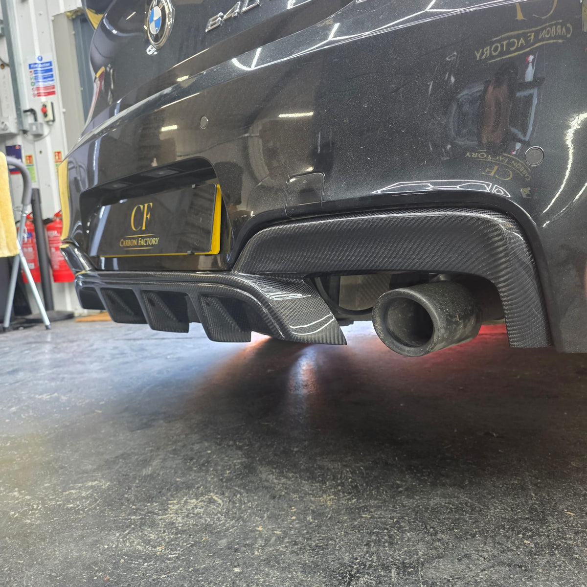 MP Style Carbon Fibre Rear Diffuser for BMW F06 F12 F13 6 Series 12-16
