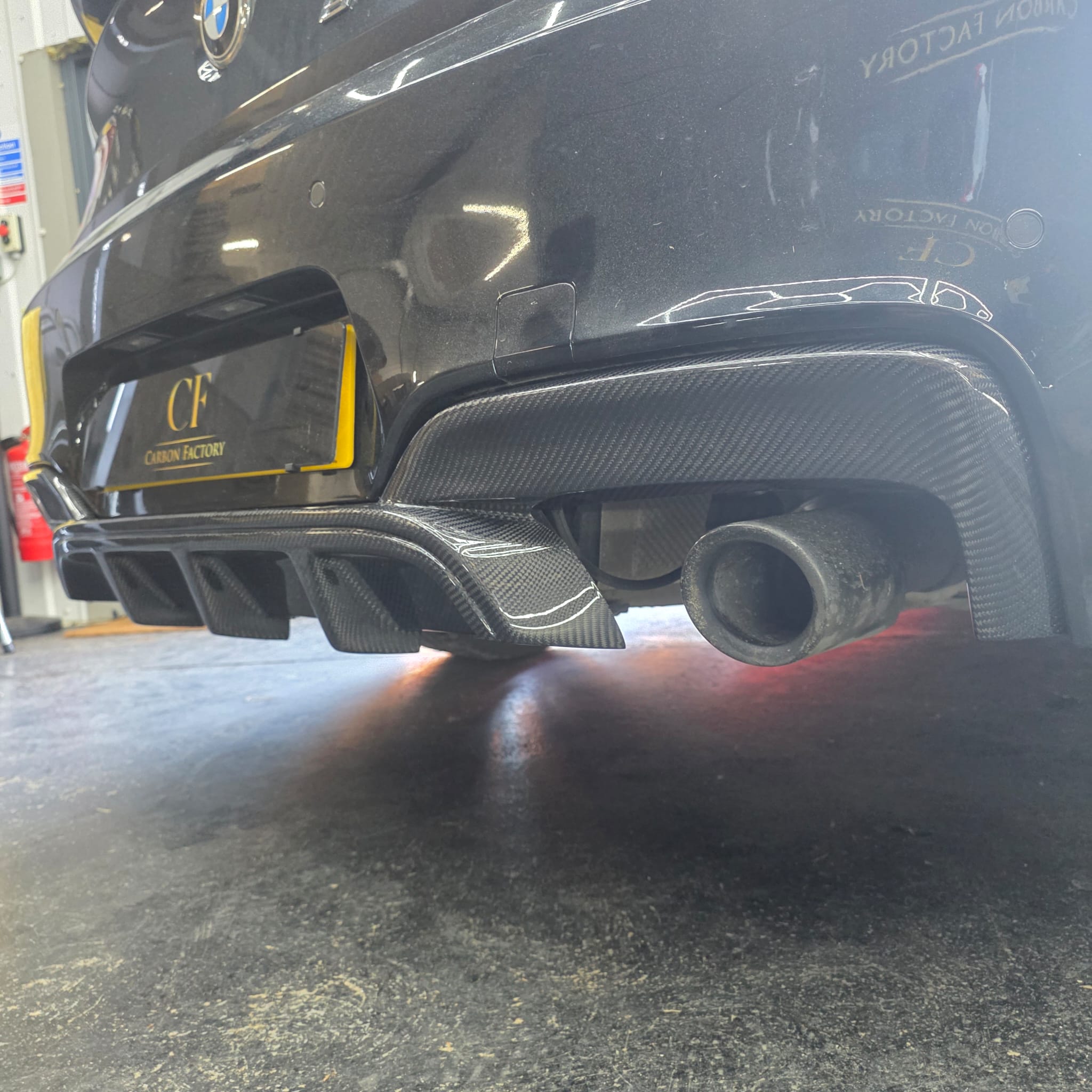 MP Style Carbon Fibre Rear Diffuser for BMW F06 F12 F13 6 Series 12-16