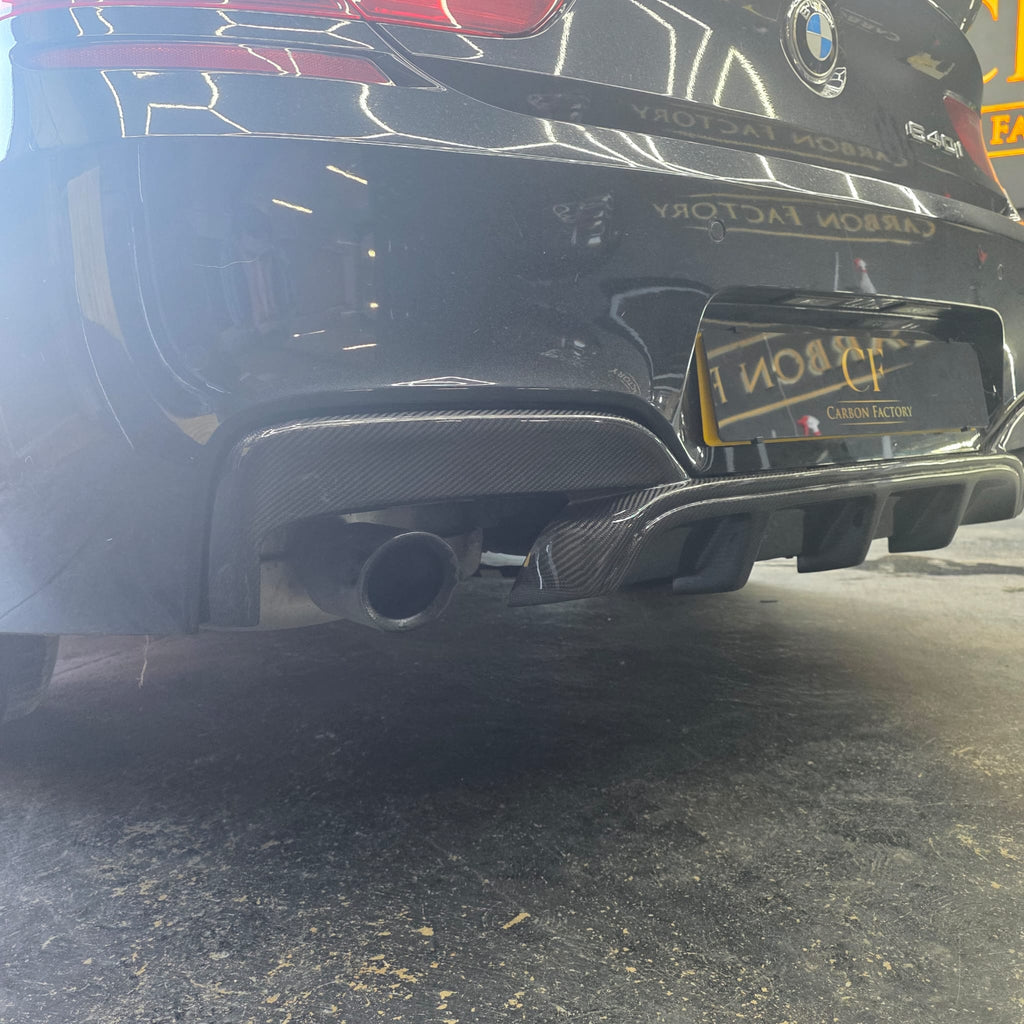 MP Style Carbon Fibre Rear Diffuser for BMW F06 F12 F13 6 Series 12-16