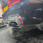 V Style Carbon Fibre Rear Diffuser for BMW G30 G31 5 Series M Sport F90 M5 17-23