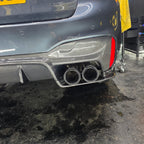 V Style Carbon Fibre Rear Diffuser for BMW G30 G31 5 Series M Sport F90 M5 17-23
