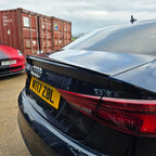 P Style Gloss Black Boot Spoiler for Audi A3 8V S3 RS3 Saloon 13-20