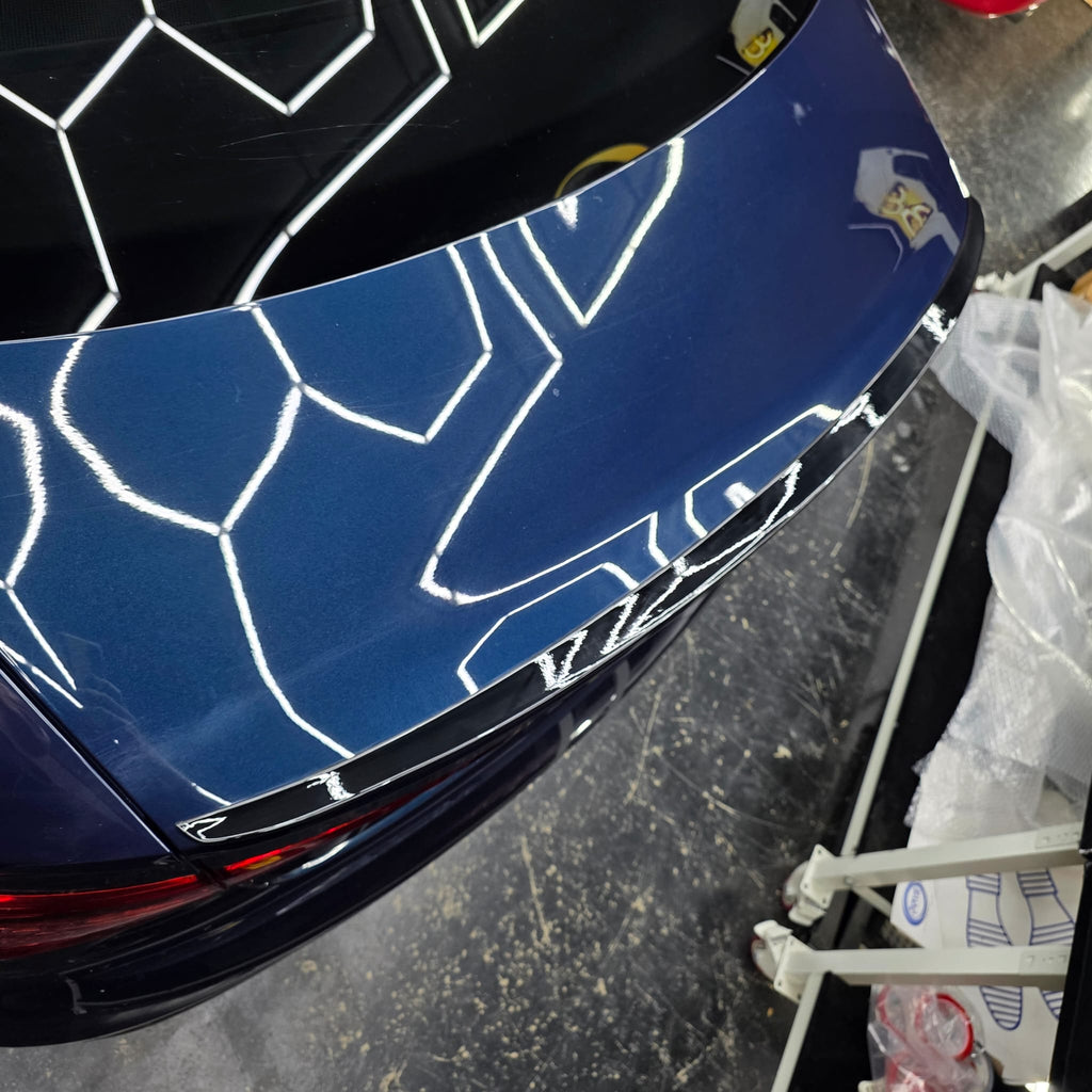 P Style Gloss Black Boot Spoiler for Audi A3 8V S3 RS3 Saloon 13-20