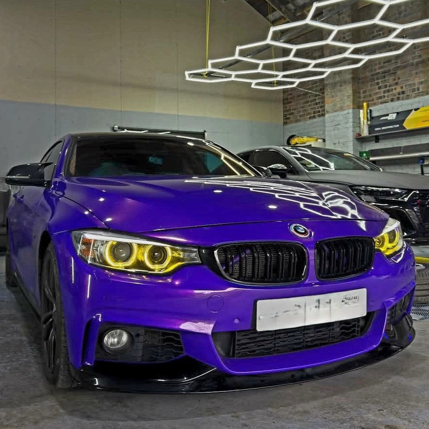 MP Style Gloss Black Front Splitter for BMW F32 F33 F36 4 Series 14-20