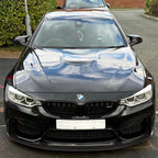 GT4 Style Pre-Preg Carbon Fibre Front Splitter for BMW F80 M3 F82 F83 M4 14-20
