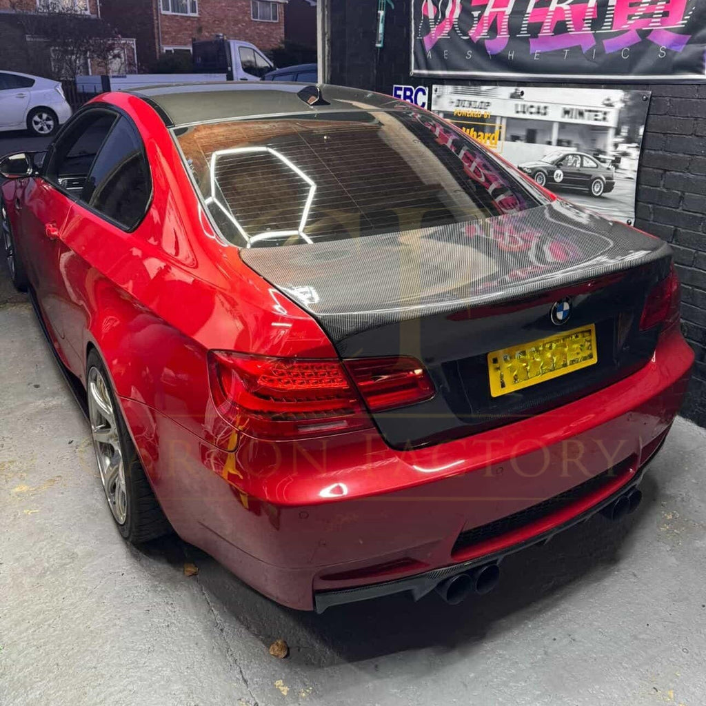 CSL Style Carbon Fibre Boot Lid for BMW E92 Pre-LCI 3 Series & M3 05-09