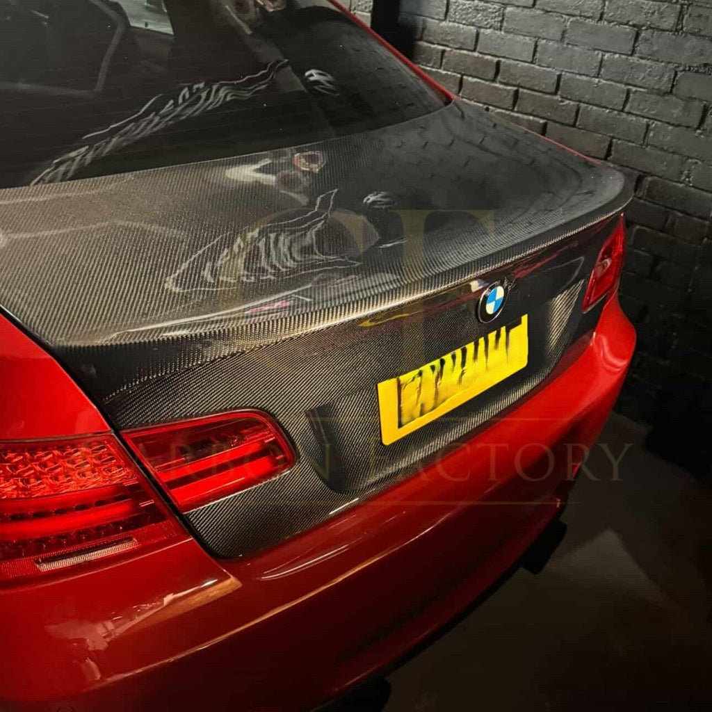 CSL Style Carbon Fibre Boot Lid for BMW E92 Pre-LCI 3 Series & M3 05-09