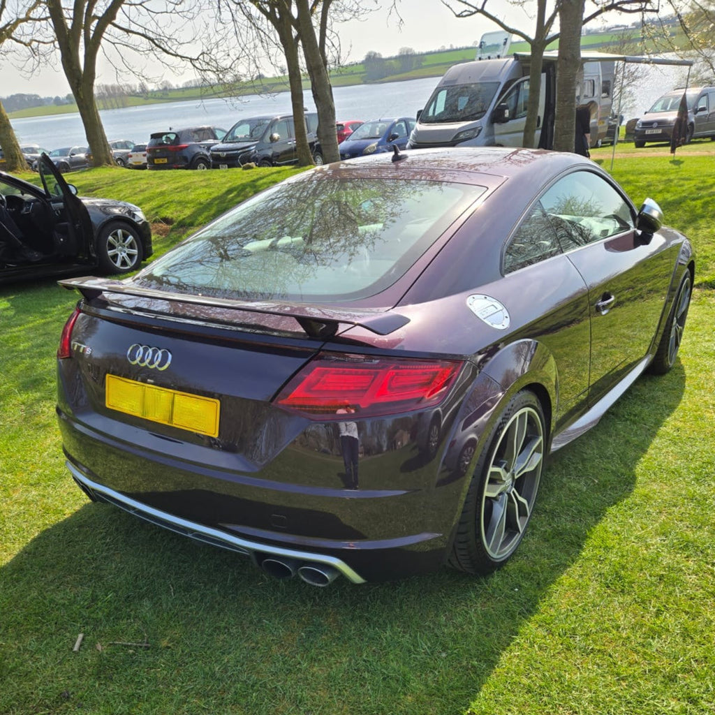 CF Style Carbon Fibre Boot Spoiler for Audi 8S TT TTS MK3 15-20
