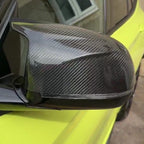 MP Style Pre-Preg Carbon Fibre Replacement Mirror Covers for BMW G01 M40 F97 X3M F98 X4M F95 X5M F96 X6M 18-25