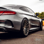 A Style Carbon Fibre Side Skirts for Mercedes W205 C Class & C63 15-21