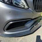Brabus Style Carbon Fibre Front Splitter for Mercedes W205 C63 2 Door 15-18