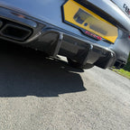 Big Fin Style Carbon Fibre Rear Diffuser for Mercedes W205 C63 2 Door 15-21
