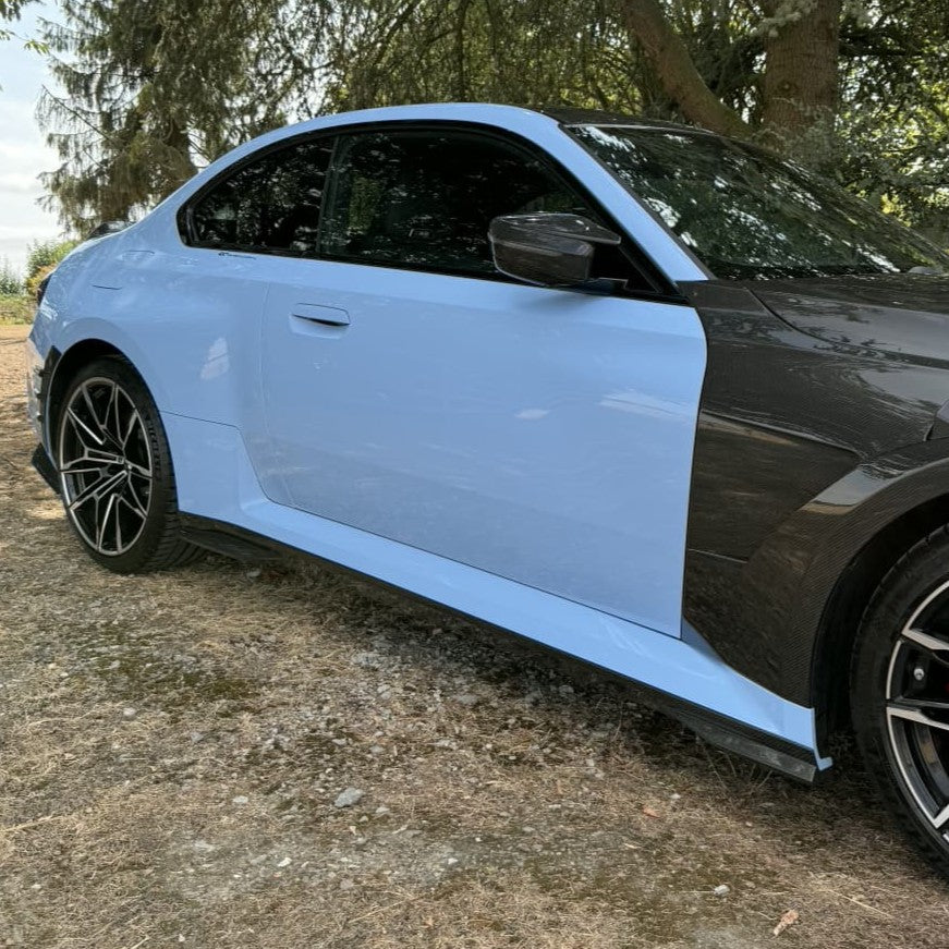 SQ Style Pre-Preg Carbon Fibre Side Skirts for BMW G87 M2 23-Present