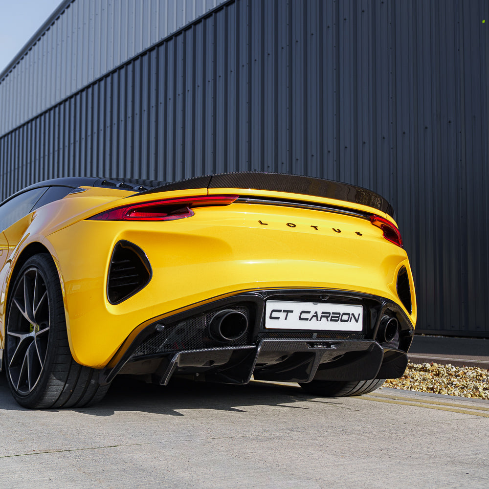 LOTUS EMIRA CARBON FIBRE 3-PIECE SPOILER  - CT DESIGN