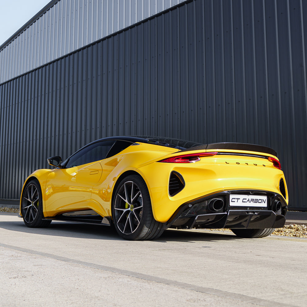 LOTUS EMIRA CARBON FIBRE SIDE SKIRTS - CT DESIGN