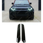 A Pillar Trims In Gloss Black For Land Rover Defender L663 90/110/130 2020+