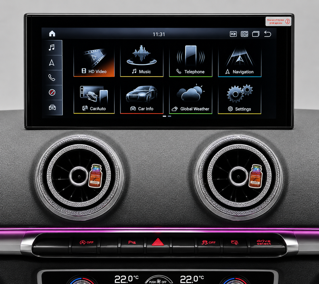 Audi A3 Apple Carplay / Android Auto 10.25" Screen Upgrade (2014-2018)