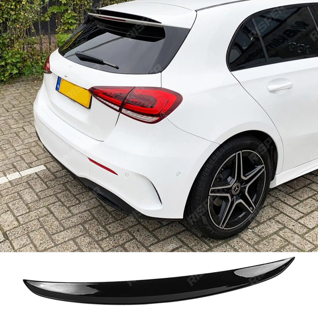 A35 Amg Style Rear Spoiler Gloss Black For Mercedes A Class W177 2020+ -
