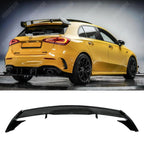A45 Style Rear Spoiler In Gloss Black For Mercedes A Class W177 2018+