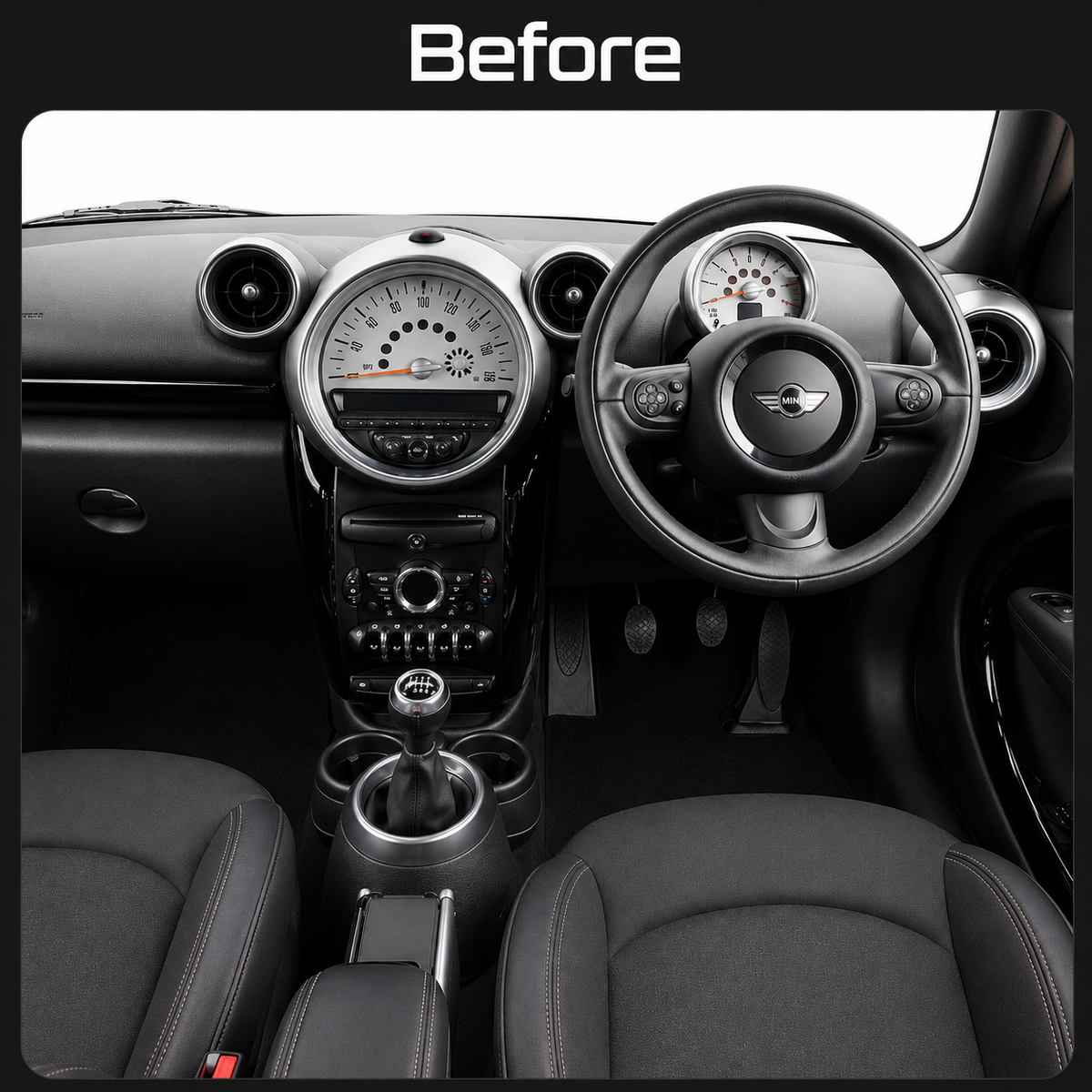 Mini Cooper S Countryman Apple Carplay / Android Auto 9" Stereo Upgrade R60 R61 2013-2016