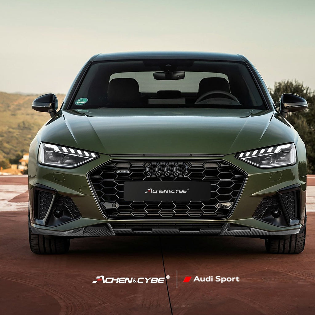 ACHEN CYBE - AUDI A4 / S4 B9.5 CARBON FIBRE FRONT LIP