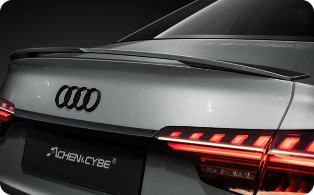 ACHEN CYBE - AUDI A4 / S4 B9.5 CARBON FIBRE REAR SPOILER