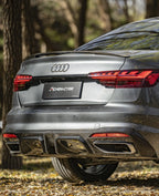 ACHEN CYBE - AUDI A4 / S4 B9.5 CARBON FIBRE REAR SPOILER