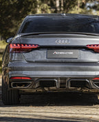 ACHEN CYBE - AUDI A4 / S4 B9.5 CARBON FIBRE REAR SPOILER