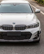 ACHEN CYBE - BMW 3 SERIES G20 LCI DRY CARBON FIBRE FRONT LIP SPLITTER